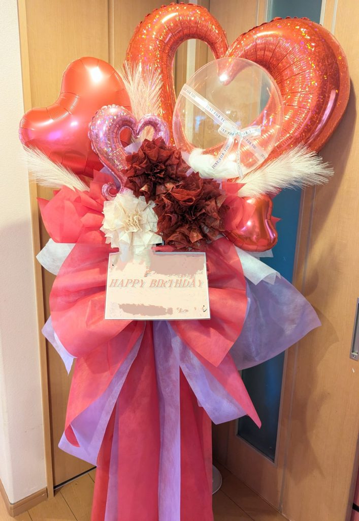 バルーンフラワースタンド