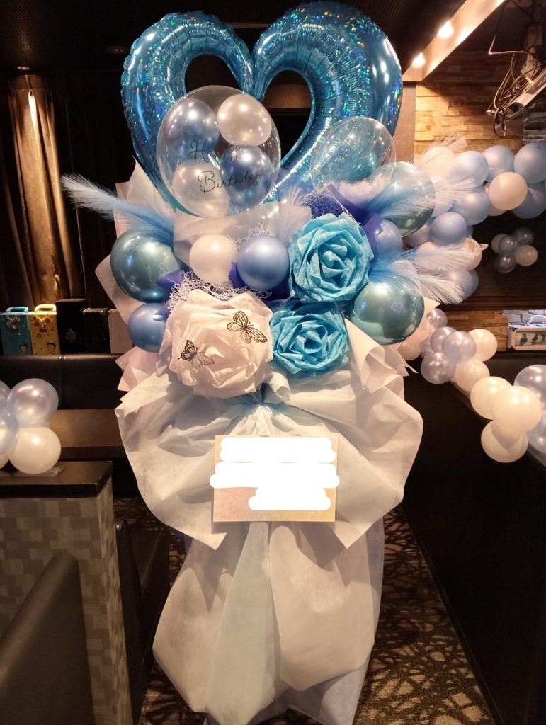 フラワーバルーンスタンド