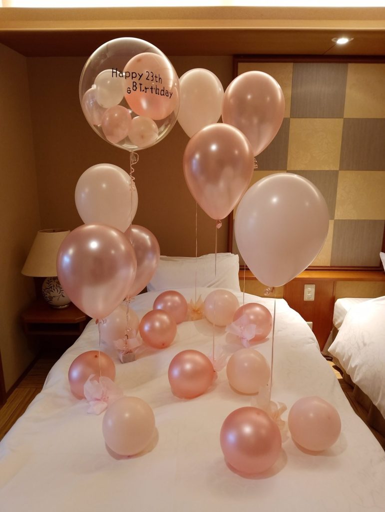 サプライズバルーンデコレーション