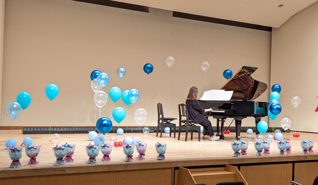 発表会バルーンデコレーション